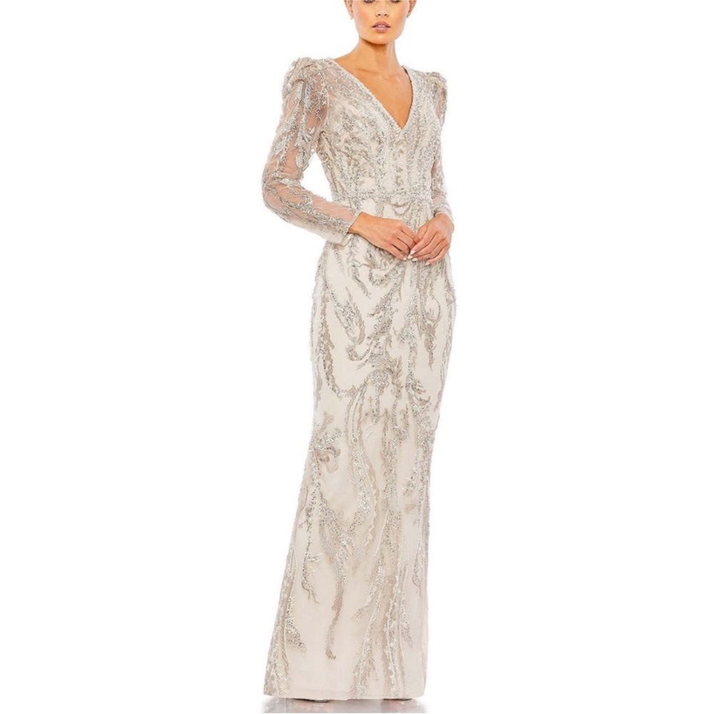 Elegant Embellished Evening Gown